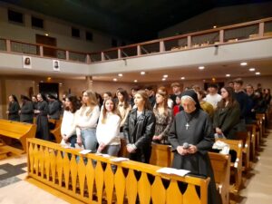 Renouvellement des voeux à la Maison-Mère