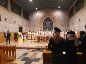 Messe de la Sainte Léonie à la Maison Mère