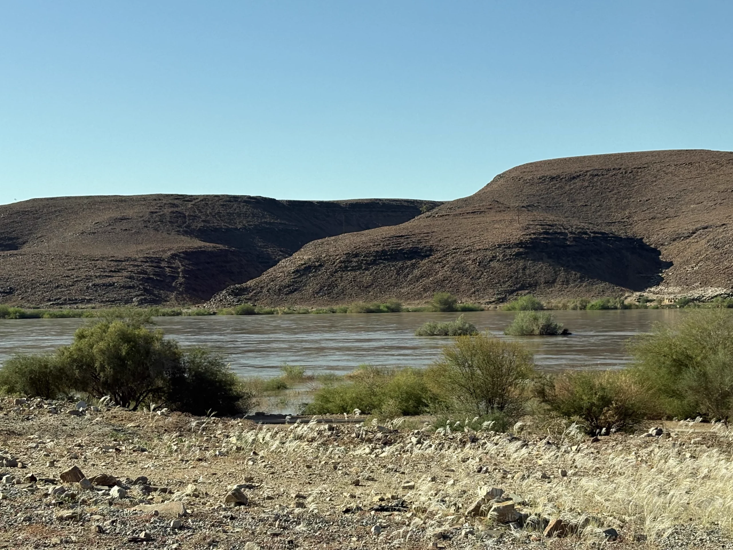 Visite Afrique 2025-route  Namibie
