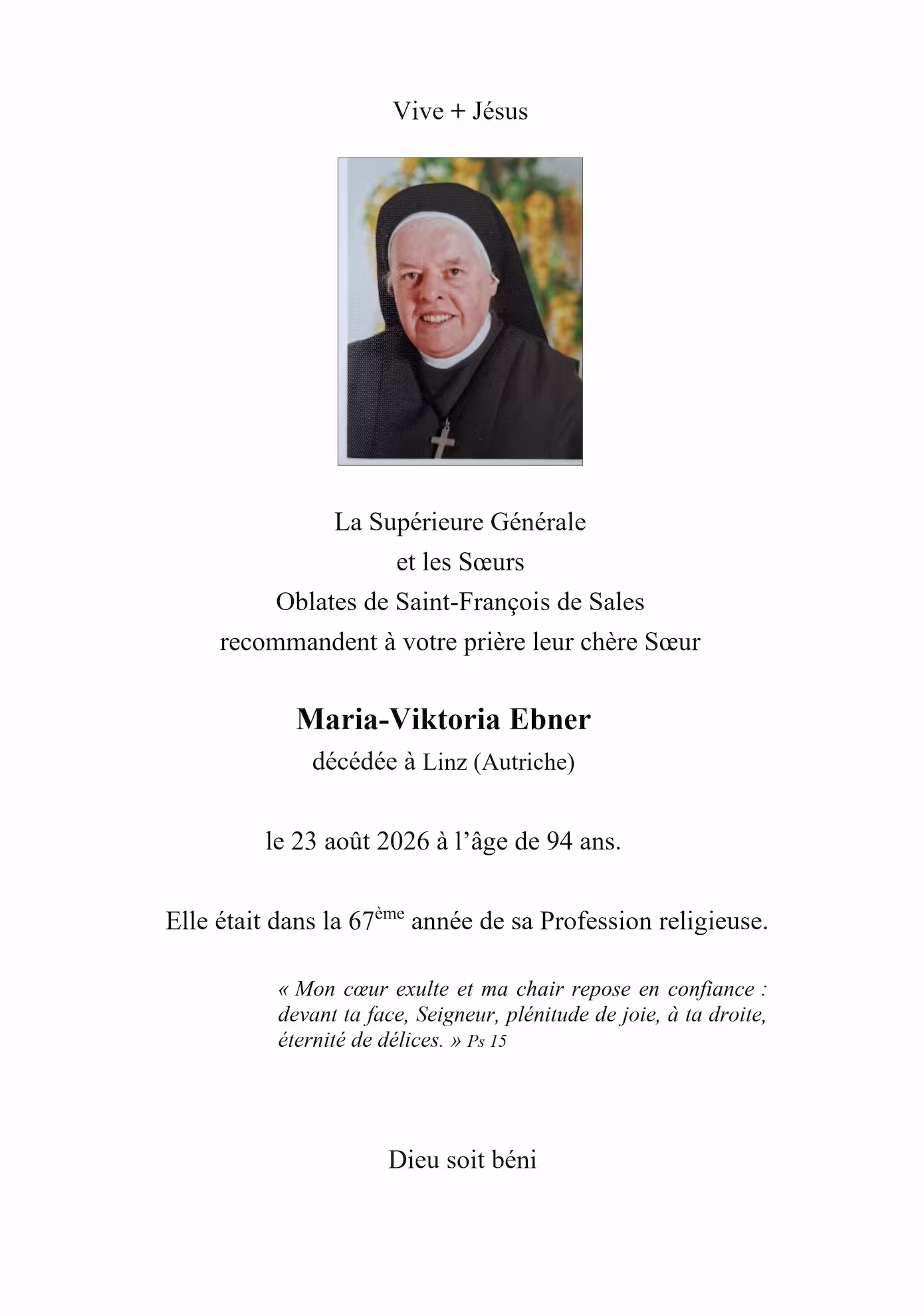 Sr Maria-Viktoria